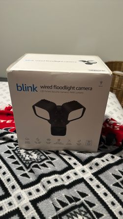 Blink wired floodlight camera
