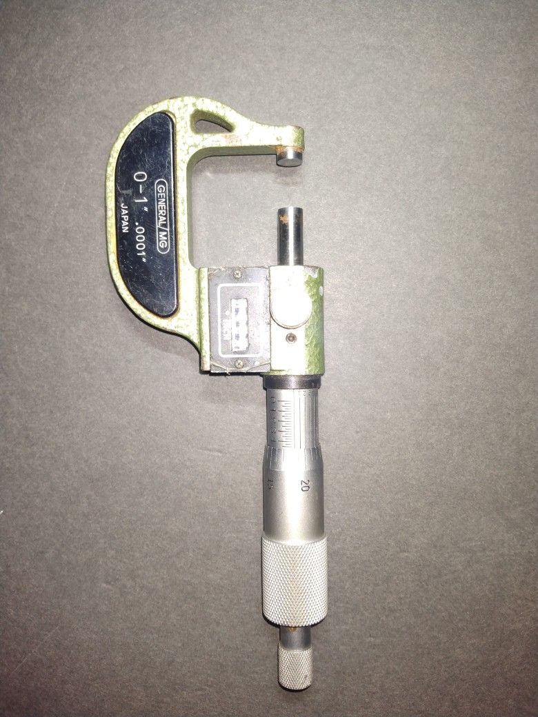 General MG 0-1 " Micrometer