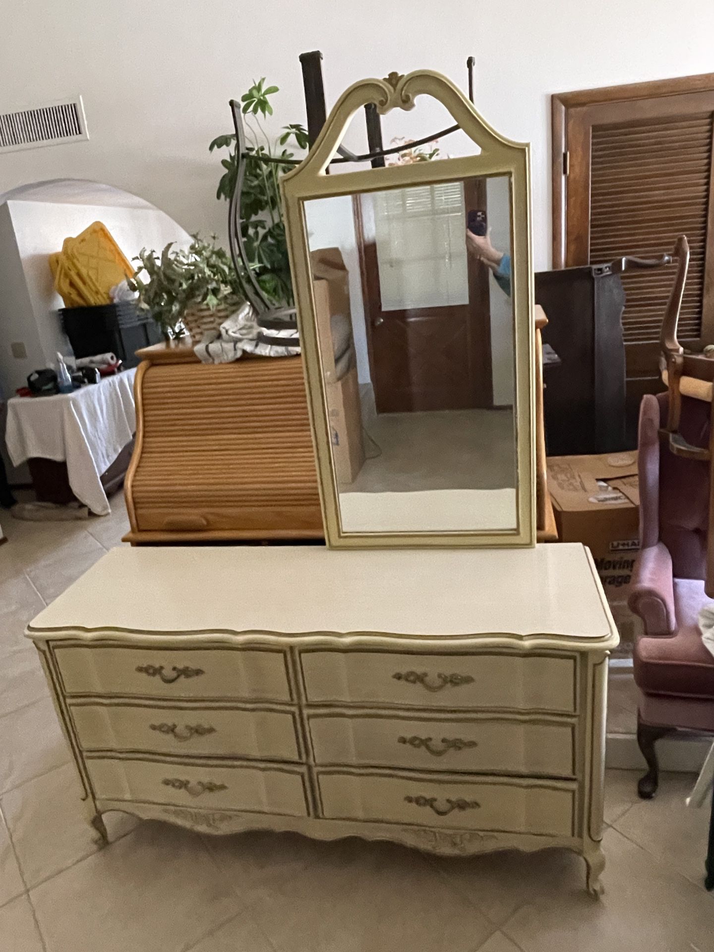 White French Provincial Bedroom Set