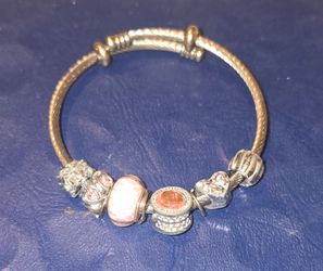 Pink Pandora Bracelet