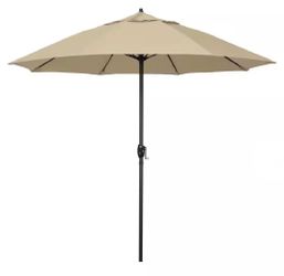 California Umbrella 9ft round beige