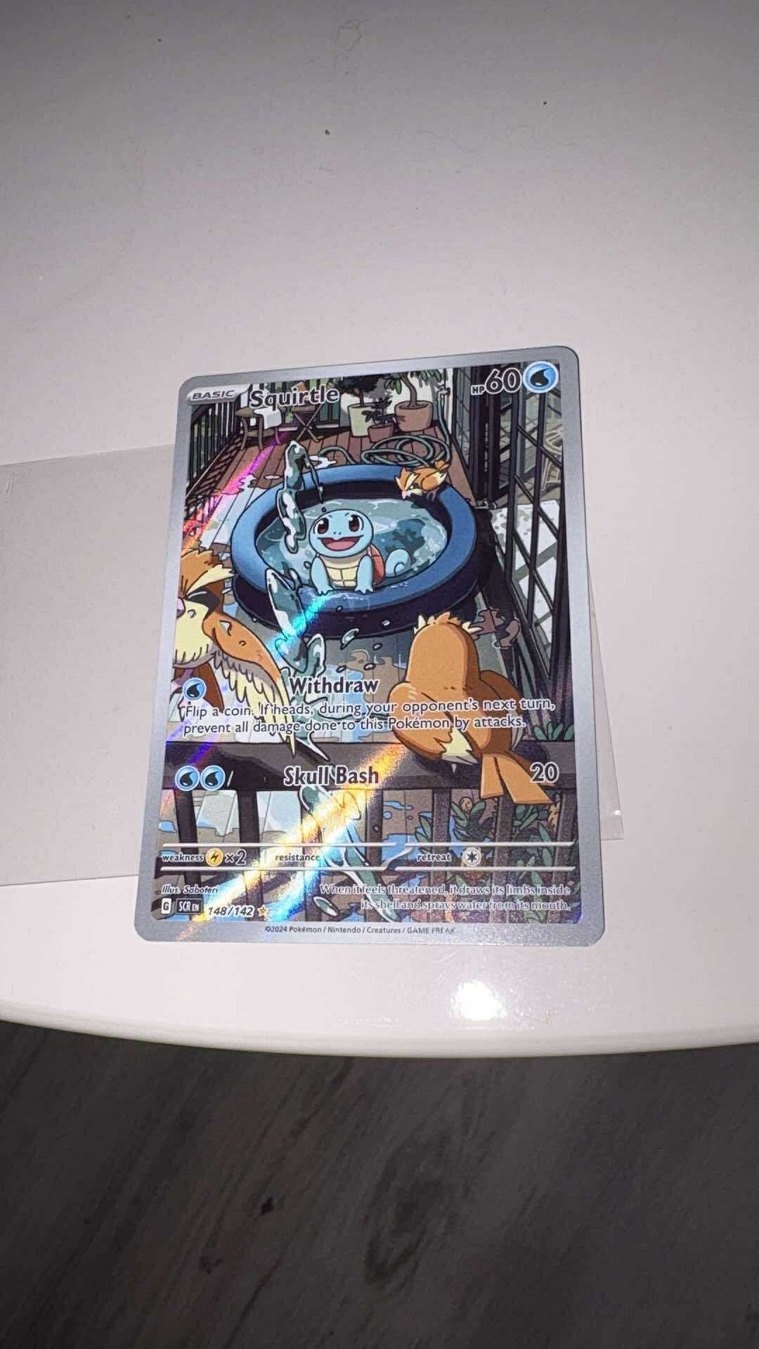 Squirtle #148/142 NM
