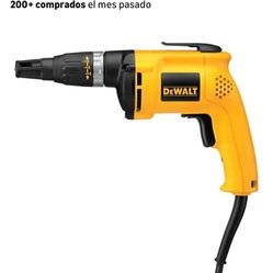 DEWALT Pistola de tornillo para paneles de yeso, 6.0 amperios (DW255)