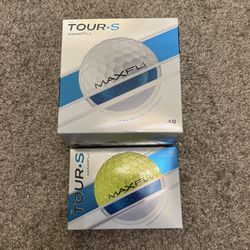 Maxfli Tour-S Golf Balls Lot Of 56