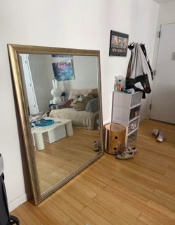 Large antique mirror