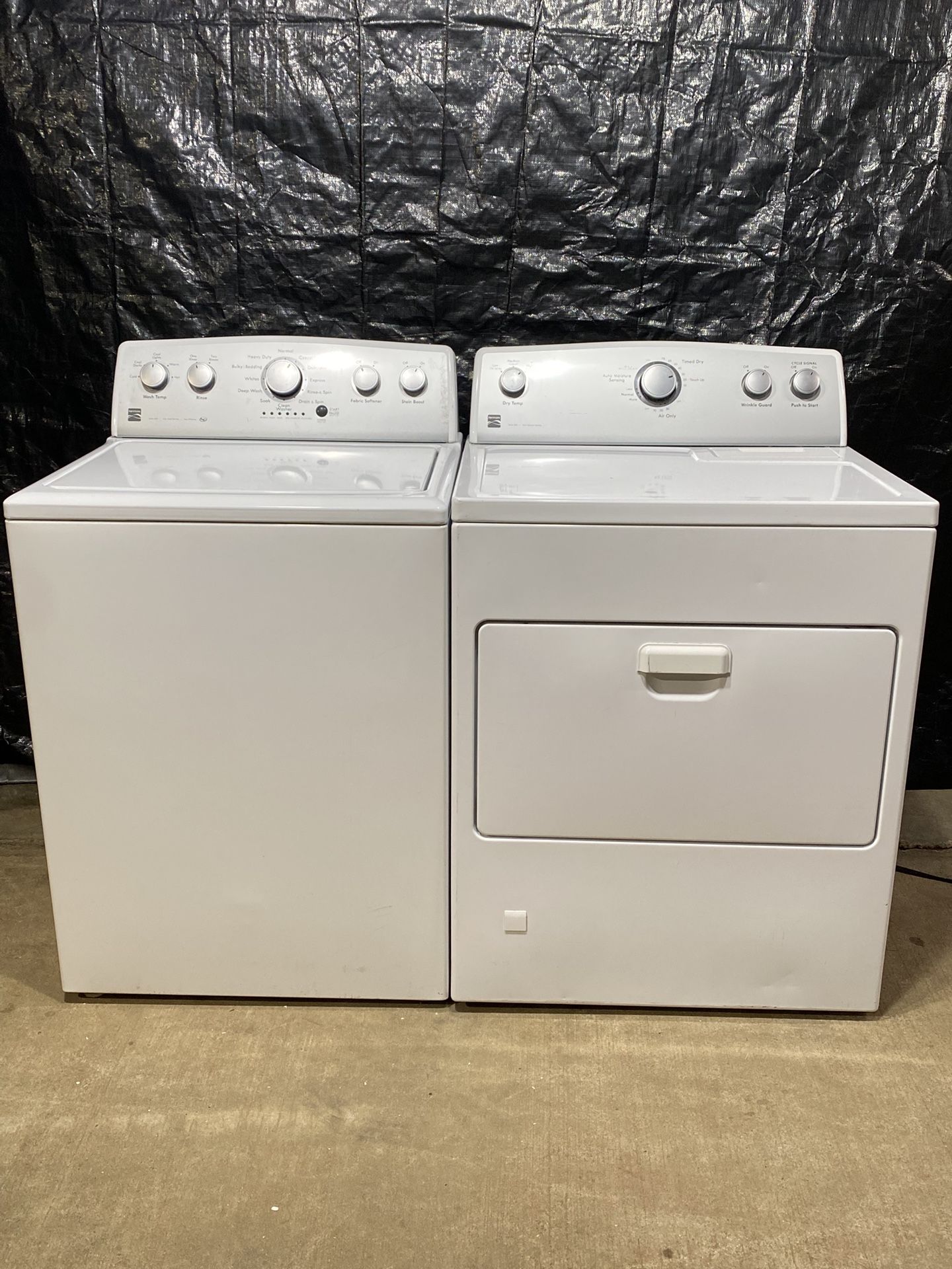Kenmore Washer And Gas dryer