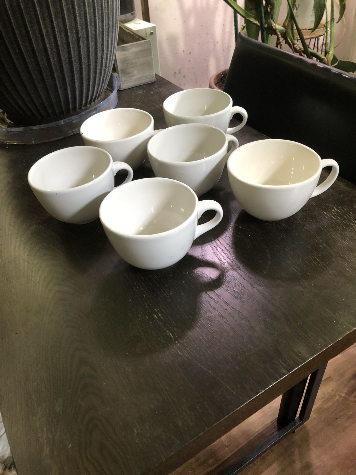 Six Large Coffee Cups/ All $5