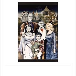 Munsters Canvas Picture 