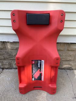 Pittsburgh Workshop Creeper, Extra-Large, Low-Profile. 300 lb. Capacity. 40 inches long. Resistant to oils and solvents