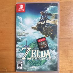 Zelda, Tears Of The Kingdom. Nintendo Switch 