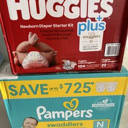 Pampers And Huggies