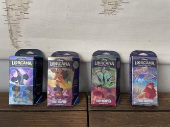 Lorcana Starter Decks - Unopened 