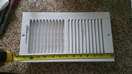 Ventilación de pared nuevas nunca usadas