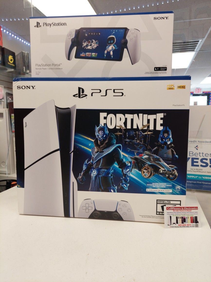 PS5 Disc Fortnite Bundle Brand New On Cash deals starting from $449