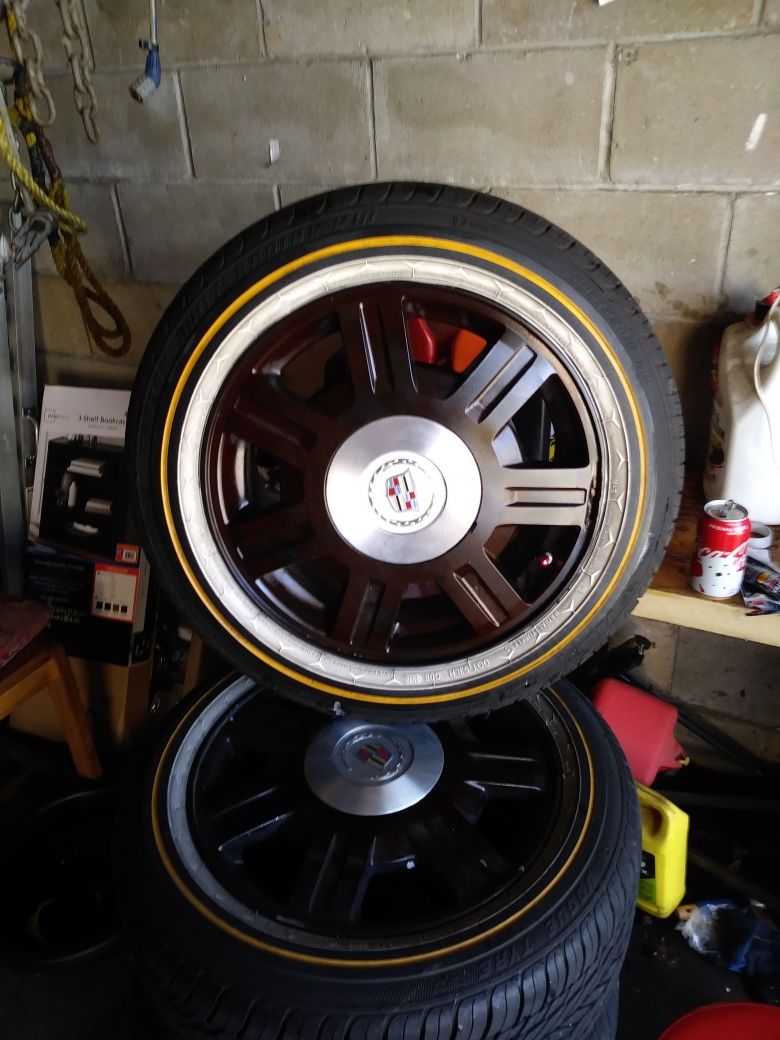 Vogue tires with 2003 cadillac deville rims