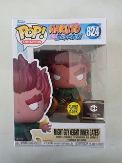 Might Guy (Eight Inner Gates) Glow in the Dark Chalice Exclusive Funko Pop