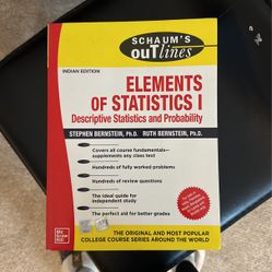 Schaums Elements Of Statistics