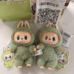 Labubu Green Grape Twins Macaron 