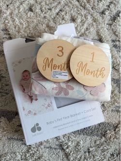 Baby Month Milestone Blanket