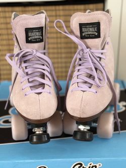 Sure-Grip Boardwalks Lavender Women’s size 7-7.5 Rollerskates