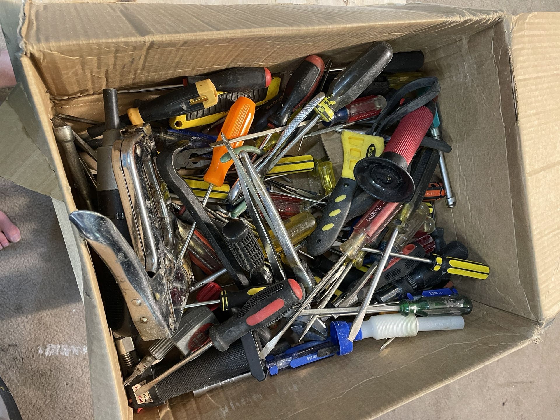 Variety Of Mechanic Hand Tools