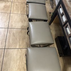 4 Stools Very Sturdy $60 For All