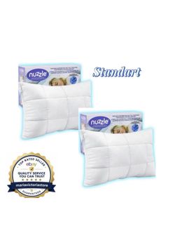 Nuzzle Zero Gravity Support Pillow Standard Size