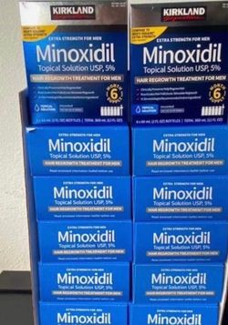 Kirkland Minoxidil Men Hair care Bulk Wholesale $20 Each Box