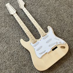 Fender Double Strat Guitar For Build. 