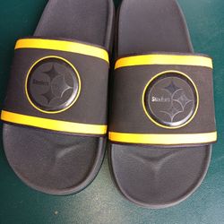 Pittsburgh Steelers Nike Slides