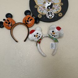 Mickey Ears/ Halloween & Christmas 