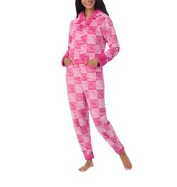 Hello Kitty Pink Fleece One-Piece Pajama