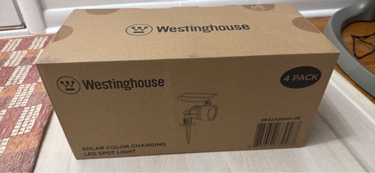 Westinghouse Solar Color Changing LED Spot Light 4-Pack