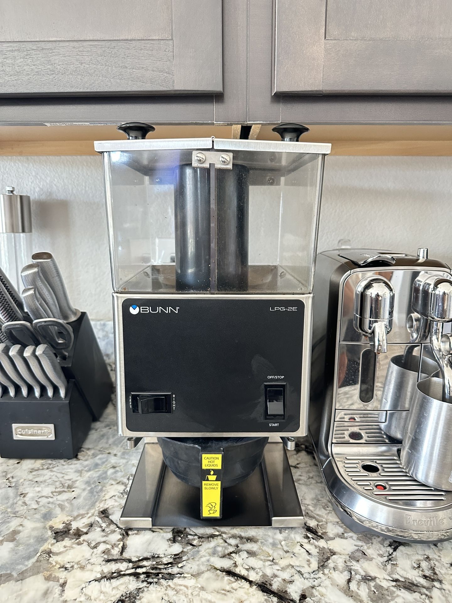 Bunn Lpg Bunn Commercial Coffee Grinder BUNN LPG2E Low Profile