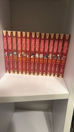 Fairy Tail Manga Volumes 39-63
