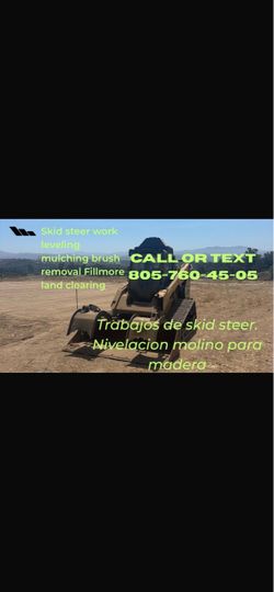 Skid steer mulcher leveling