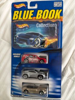 2002 Hot Wheels Blue Book Collection set, model number 56033 In Mint Condition
