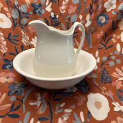 Bowl And Pitcher 