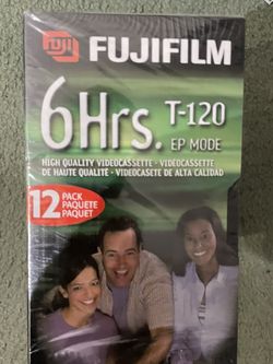 VHS Tape’s 12 Pack Fuji film