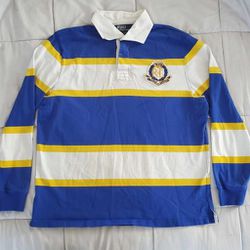 90's Vintage Ralph Lauren Polo Rugby Shirt Size XL