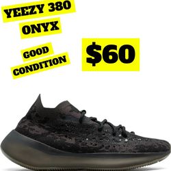 Adidas Yeezy 380 Onyx Size 5.5 Beluga Alien 750 250 300