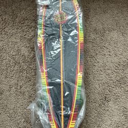 BRAND NEW IN WRAPPER - SANTA CRUZ LONGBOARD SERAPE DOT PINTAIL 9.20 X 33in RETAILS $200