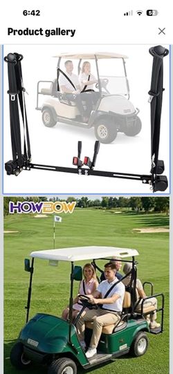 Brand New 3-Point Seat Belts Kit for EZGO, TXT ,Yamaha ,Club Car Golf Cart 4 Passanger