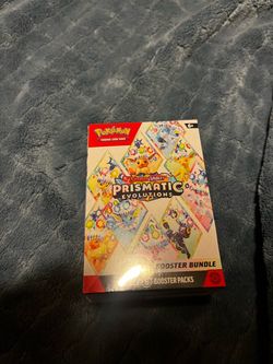 Pokémon Scarlet & Violet Prismatic Evolutions Booster Bundle