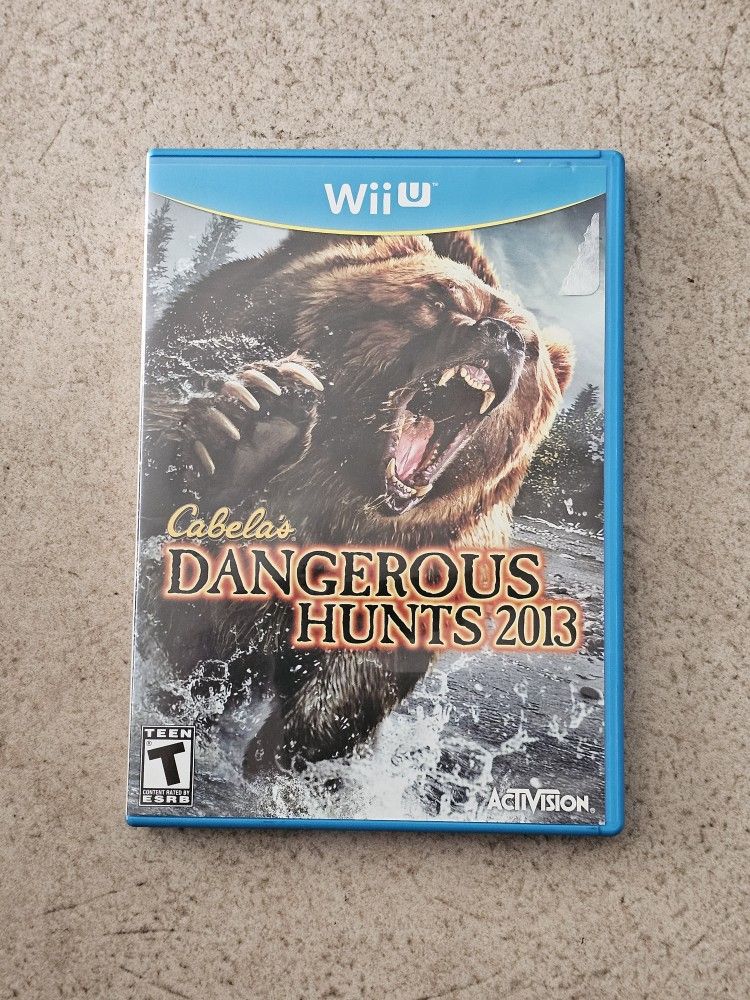 Cabela's Dangerous Hunts 2013 (Nintendo Wii U, 2012)