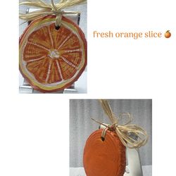 Hand painted live edge wood round