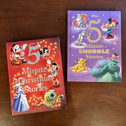 Disney 5 Minute Christmas Stories & Disney 5 Minute Snuggle Stories