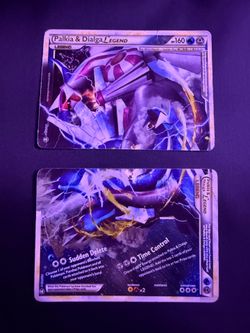 Palkia & Dialga Legend (101) (102)