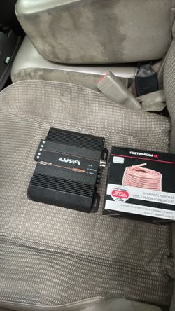 Amp bass with new 16 gauge speaker cable