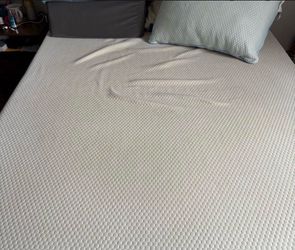 Free White Foam Mattress with Textured Cover
